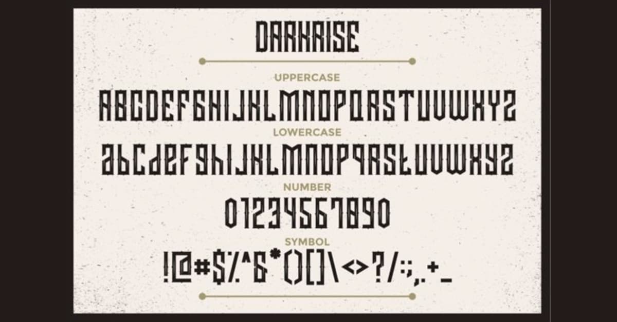 letras para carteles publicitarios darkrise