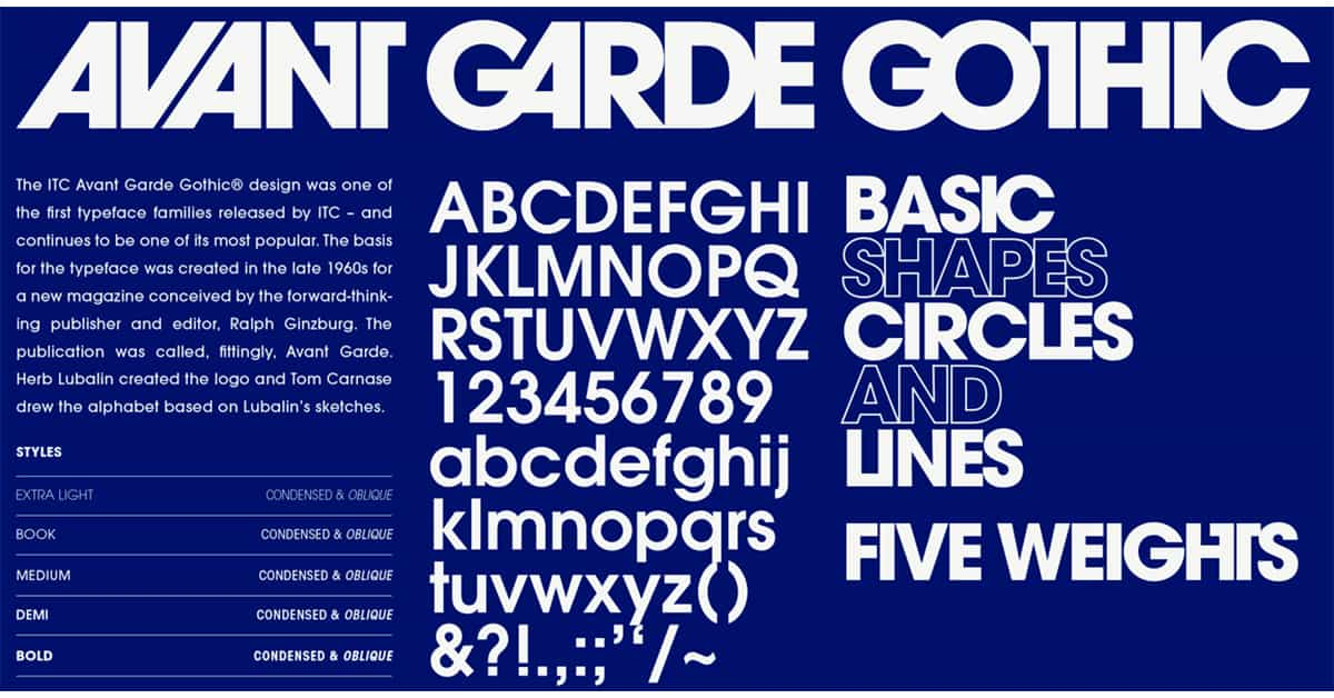 bold fonts for posters