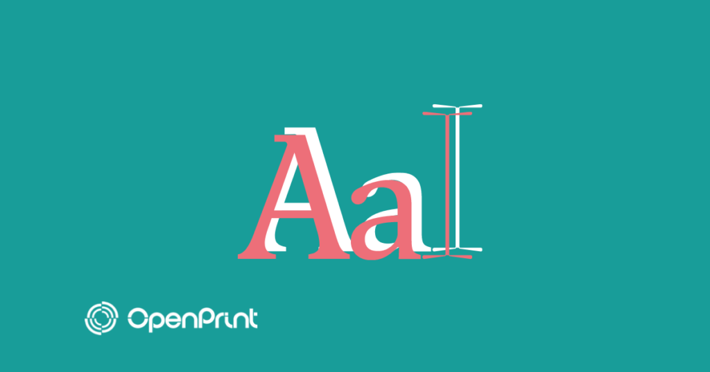 letter fonts for posters